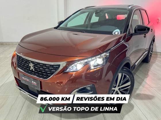 PEUGEOT 3008 1.6 GRIFFE PACK THP 16V GASOLINA 4P AUTOMÁTICO PEUGEOT 3008 1.6 GRIFFE PACK THP 16V GASOLINA 4P AUTOMÁTICO